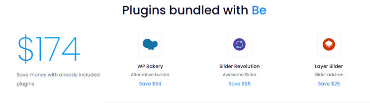 Betheme WordPress theme plugins bundle