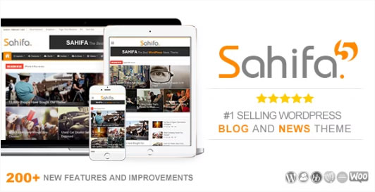 Sahifa WordPress Theme for Blogs, Magazines and Newspapers